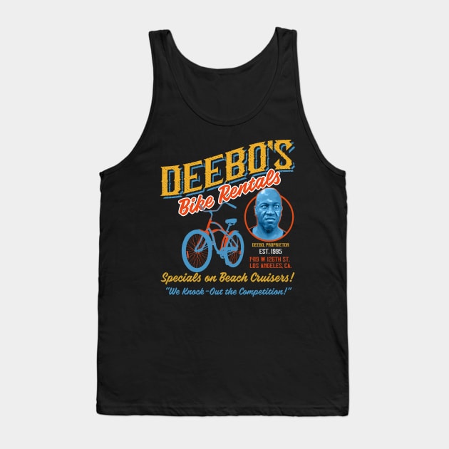 Deebo's Bike Rentals Tank Top by Alema Art